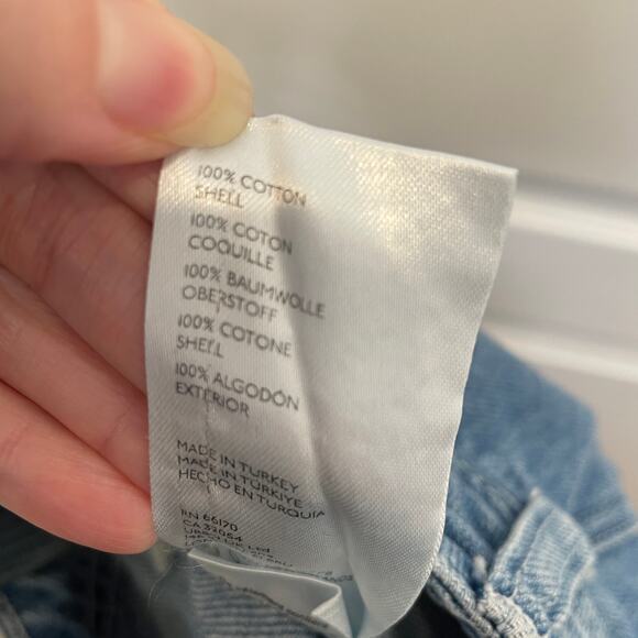 Urban Outfitters BDG Julian Wide Leg Cargo Jeans Large Pocket Slouchy Utility 27 - Picture 6 of 7